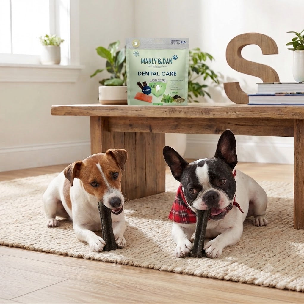 Salmon Dental Chew Sticks for Small Dogs (5-in-1) | The Healthy Dog Co