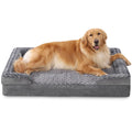 Orthopedic Dog Bed | Waterproof and Washable | Nonskid Bottom (XL 47" x 29" x 7")