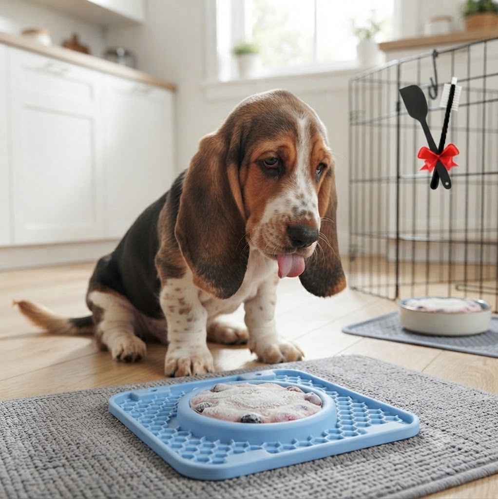 3-in-1 Silicone Lick Mat & Slow Feeder Bowl | The Healthy Dog Co