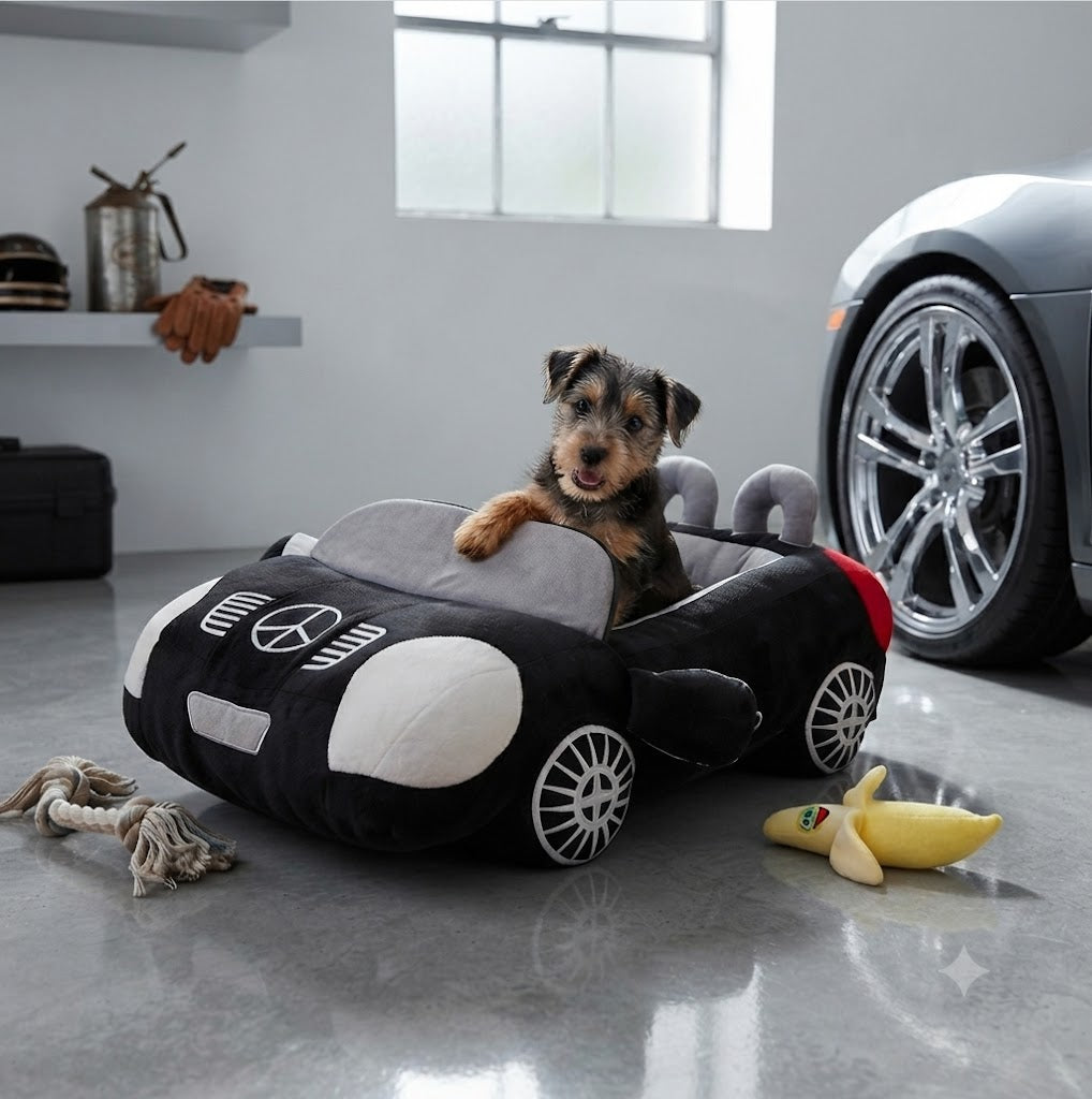 Luxury Sports Car Pet Bed | The Healthy Dog Co