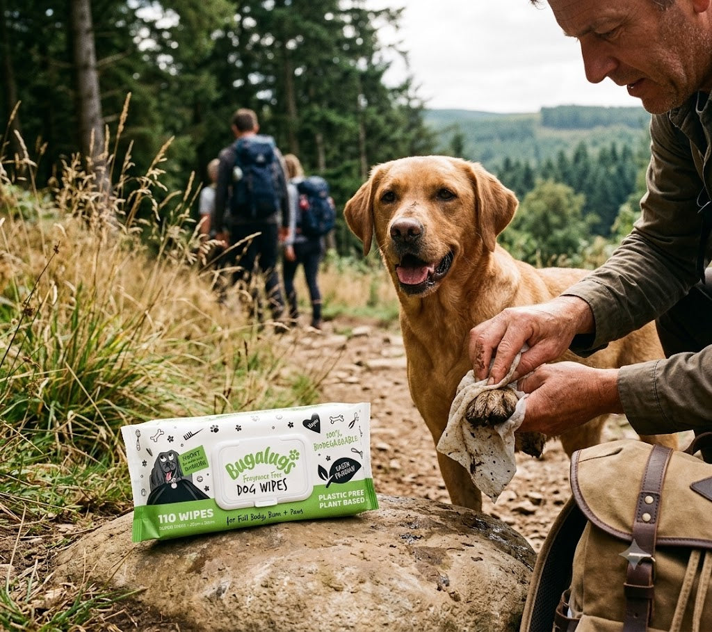 Biodegradable Dog & Cat Grooming Wipes (110ct) | The Healthy Dog Co