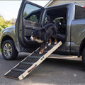 Adjustable Folding Wooden Pet Ramp (Supports 150 lbs) | The Healthy Dog Co