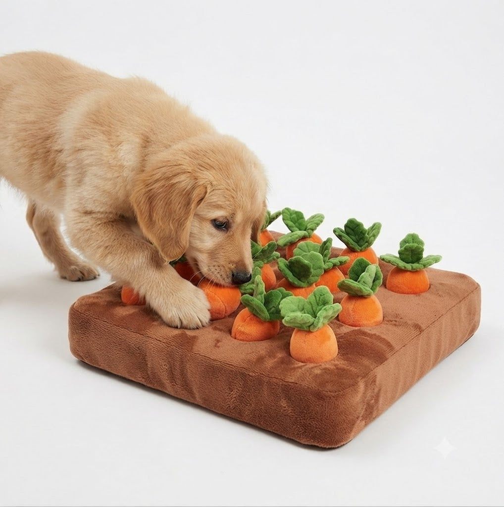 Carrot Snuffle Mat & Puzzle Toy for Dogs | The Healthy Dog Co