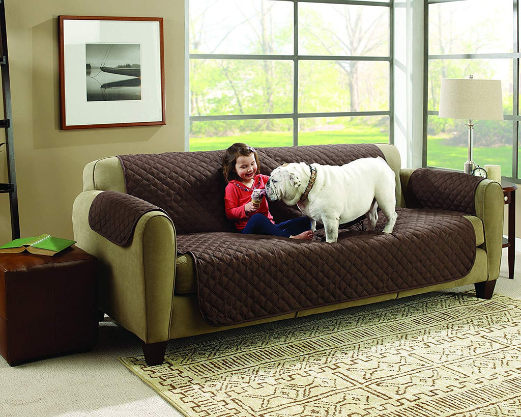 Waterproof Pet Couch Cover Set with Durable Throw Blankets