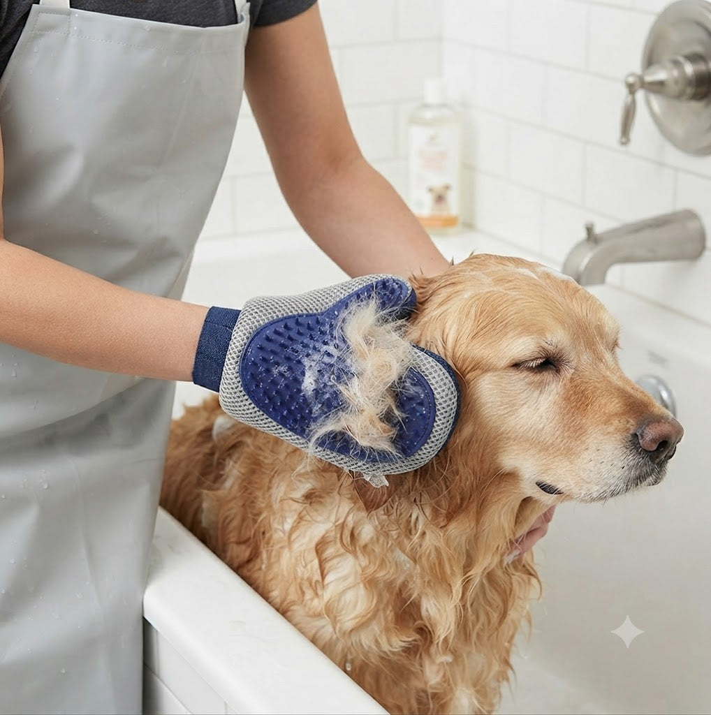 Magic Coat Love Glove | Pet Grooming & De-shedding Mitt